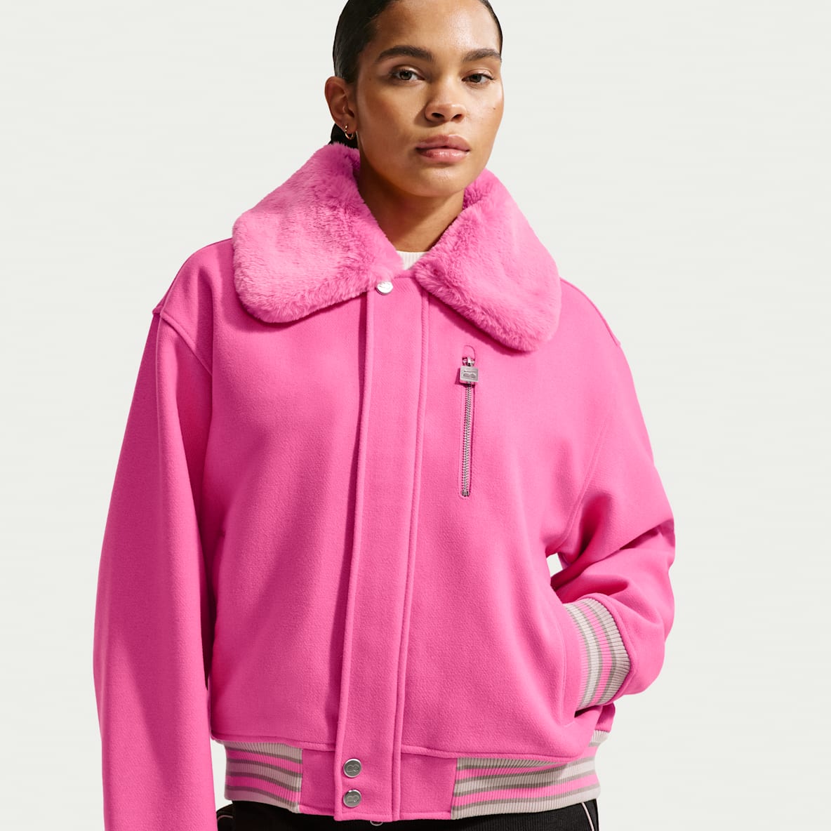 Naomi Osaka Varsity Wool Jacket