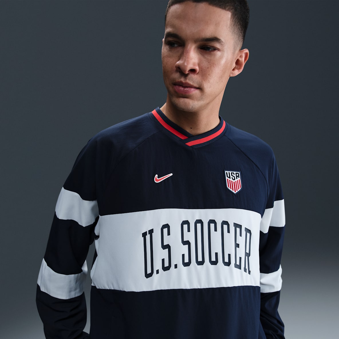 USMNT Academy Men's Nike Dri-FIT Soccer Shell Top