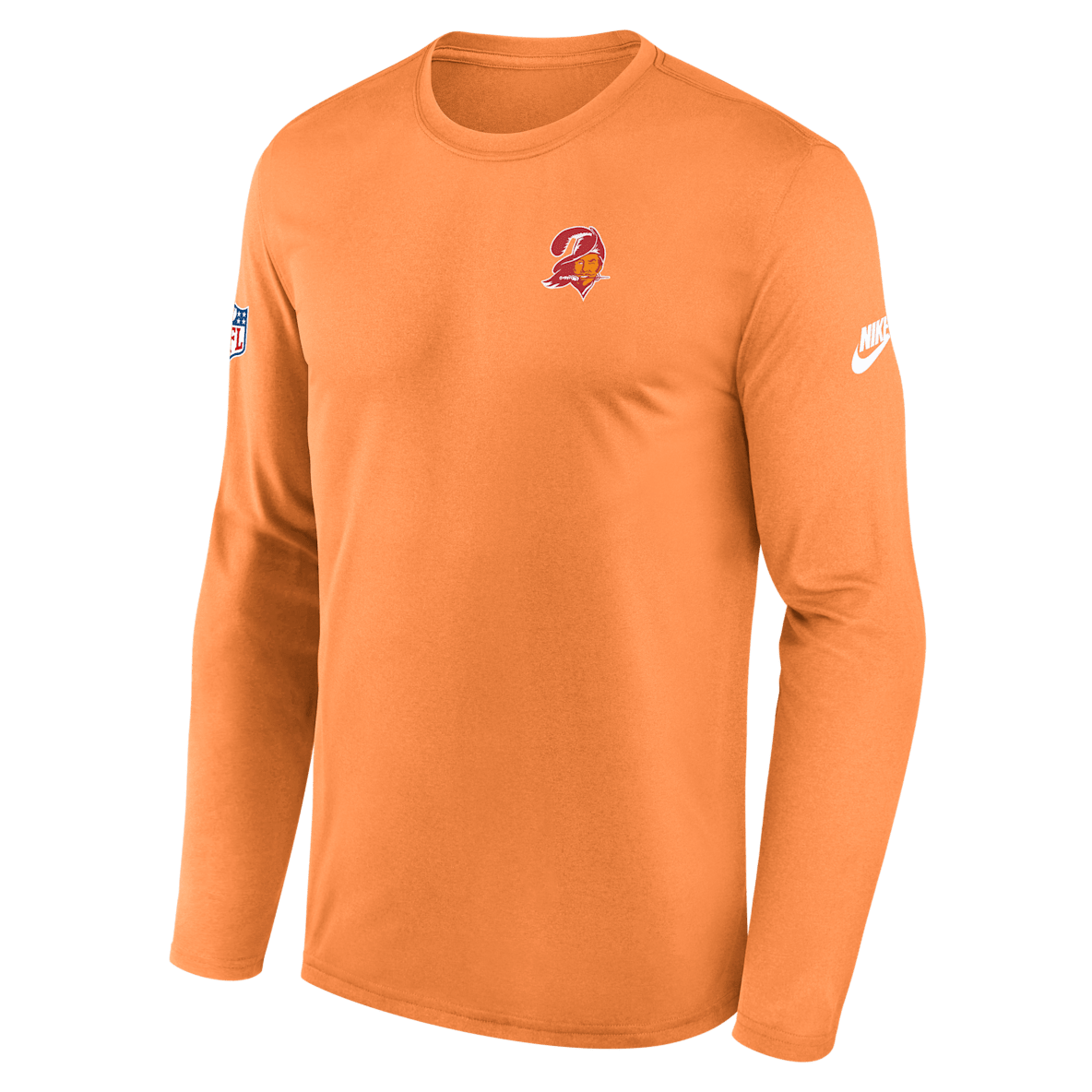 Tampa Bay Buccaneers Alt Legend Small Logo Tampa Bay Buccaneers Alt Legend Small Logo Men's Nike Dri-FIT NFL Long-Sleeve T-Shirt