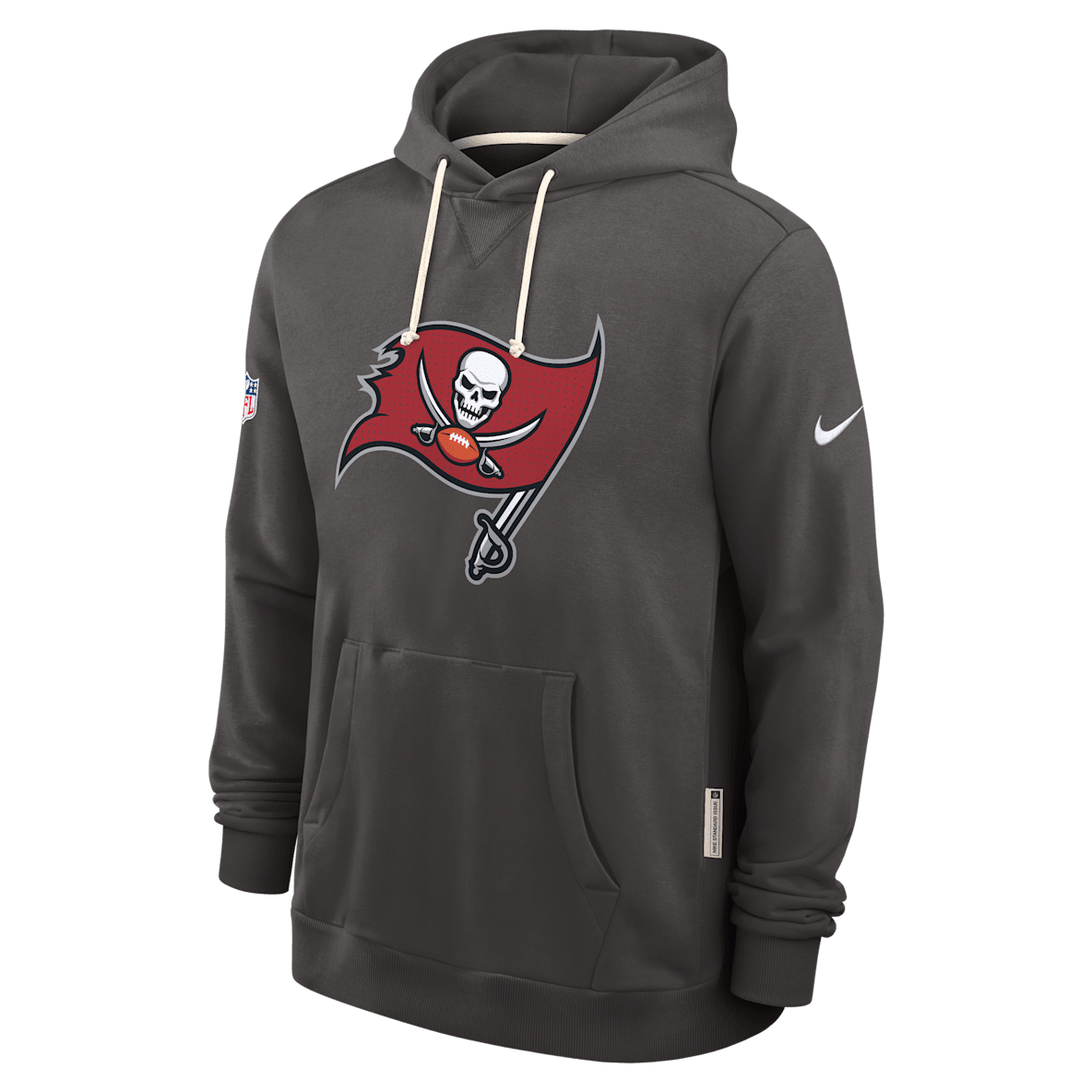 Tampa Bay Buccaneers Initial Home Sideline Men's Nike Dri-FIT NFL Pullover Hoodie