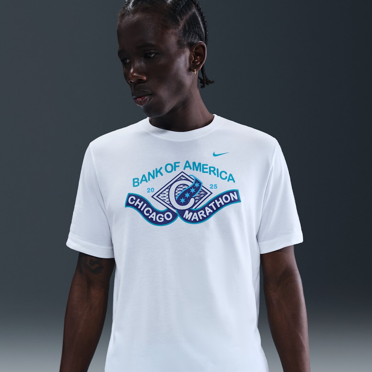 Nike Nike Playera de correr Dri-FIT para hombre
