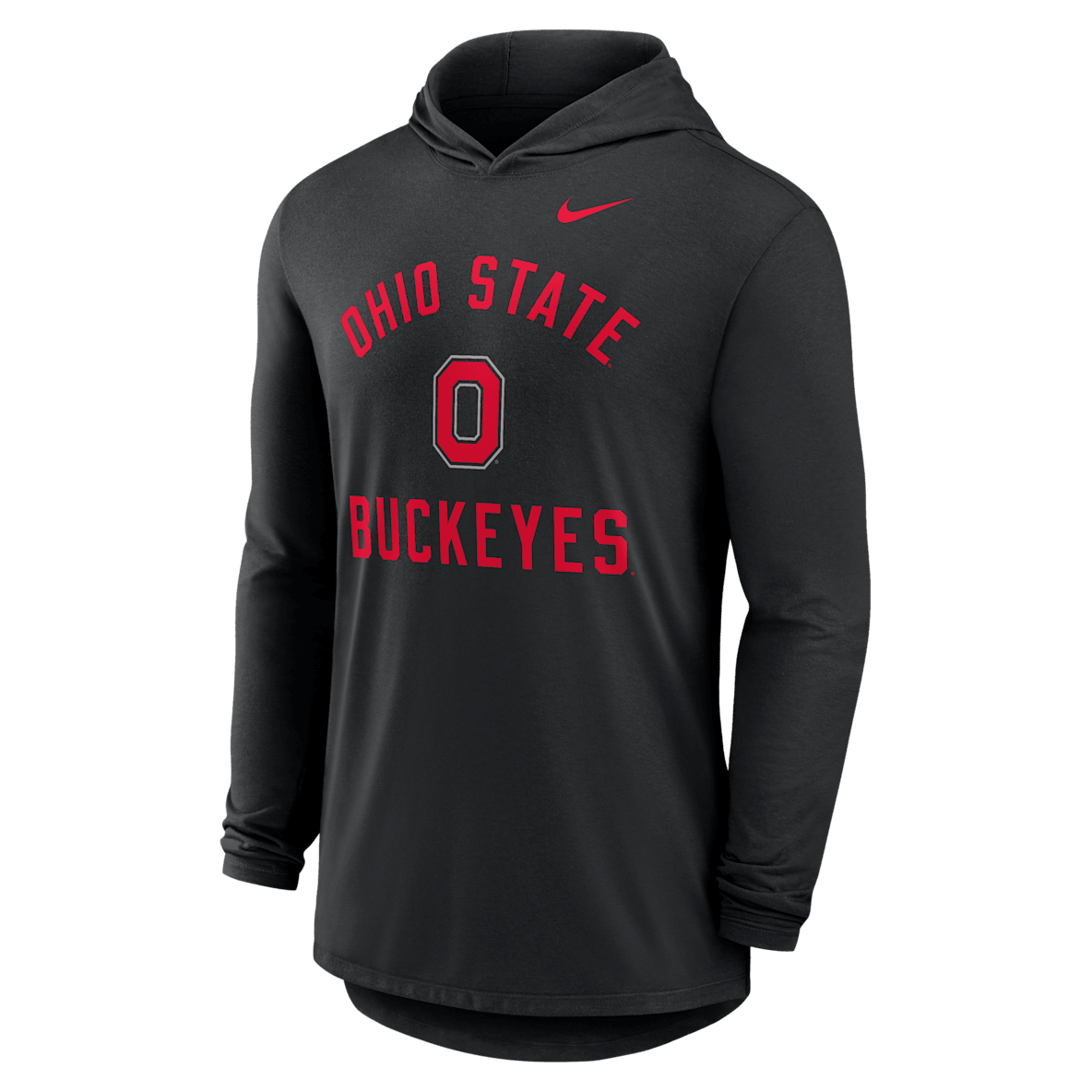 Ohio State Campus Arch Ohio State Campus Arch Men's Nike Dri-FIT College Long-Sleeve Hooded T-Shirt
