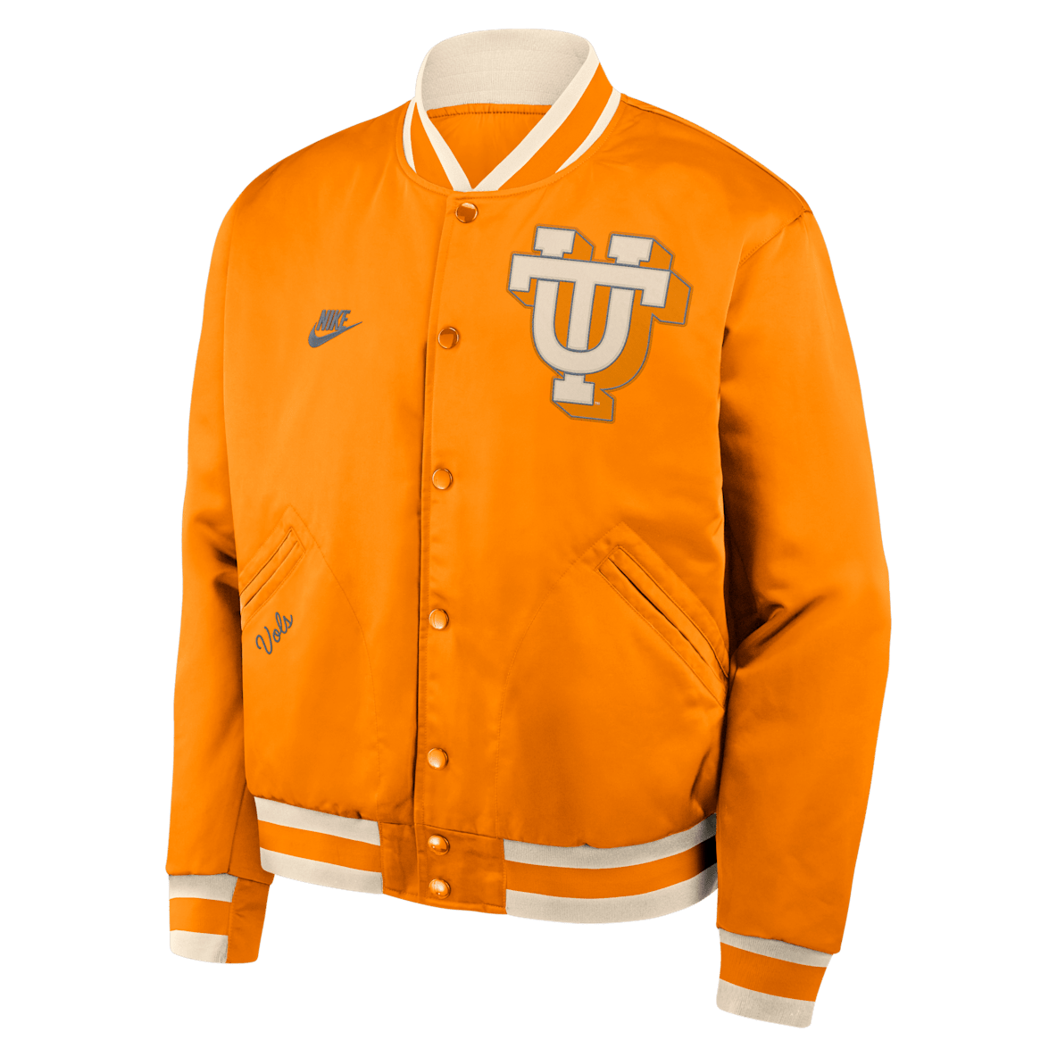 Tennessee Legacy Tennessee Legacy Men's Nike College Full-Snap Bomber Jacket
