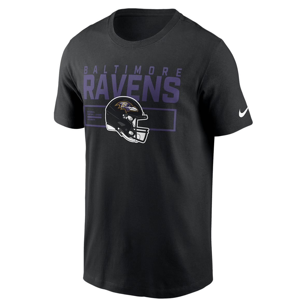 Baltimore Ravens Helmet Essential Baltimore Ravens Helmet Essential Men's Nike NFL T-Shirt