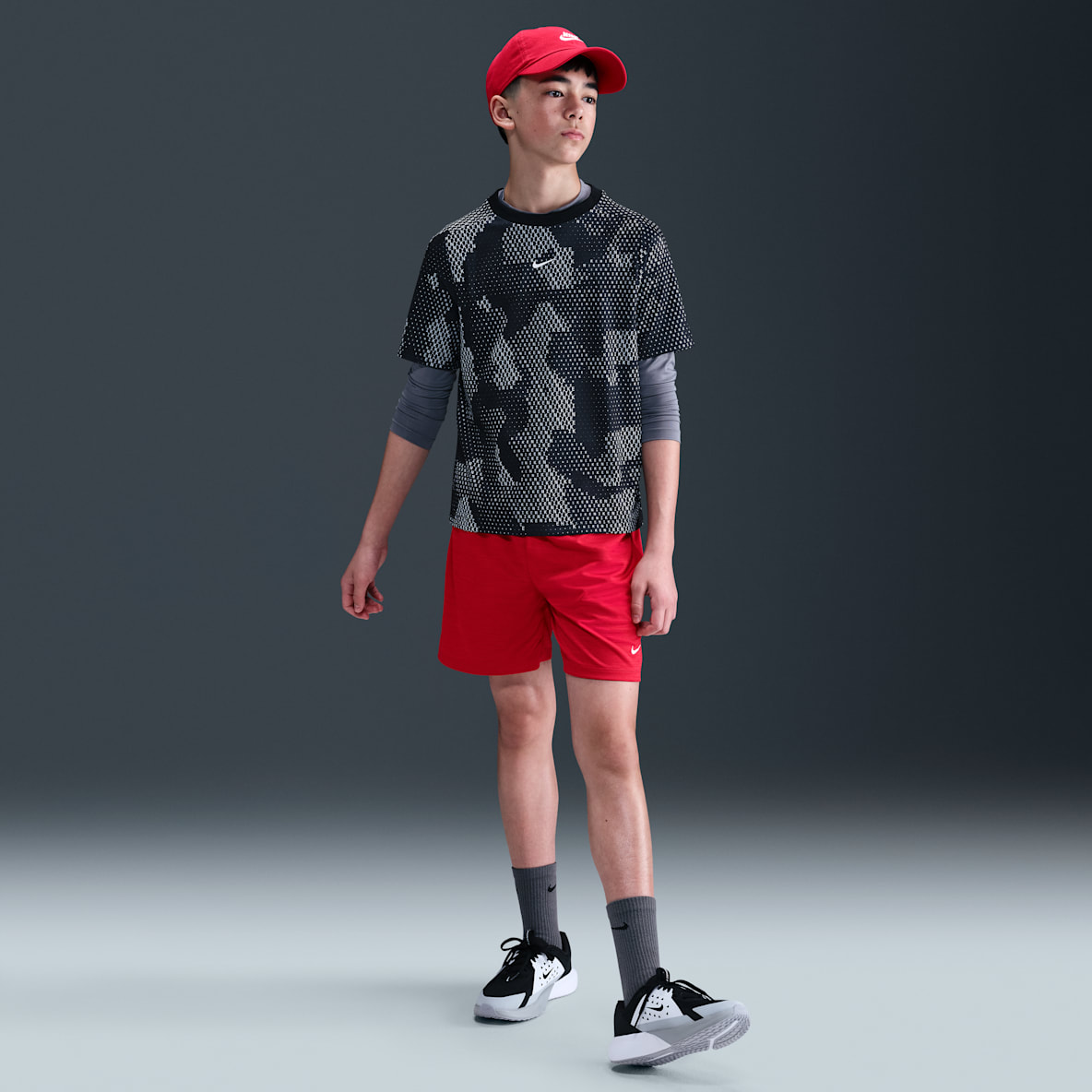 Nike Multi Nike Multi Shorts Dri-FIT para niños talla grande