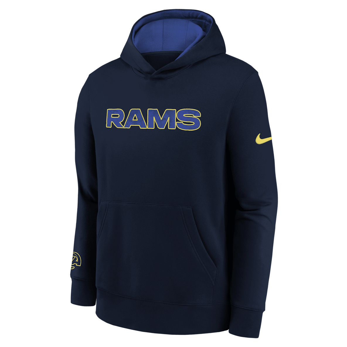 Los Angeles Rams Rivalry Club Los Angeles Rams Rivalry Club Big Kids' Nike NFL Pullover Hoodie