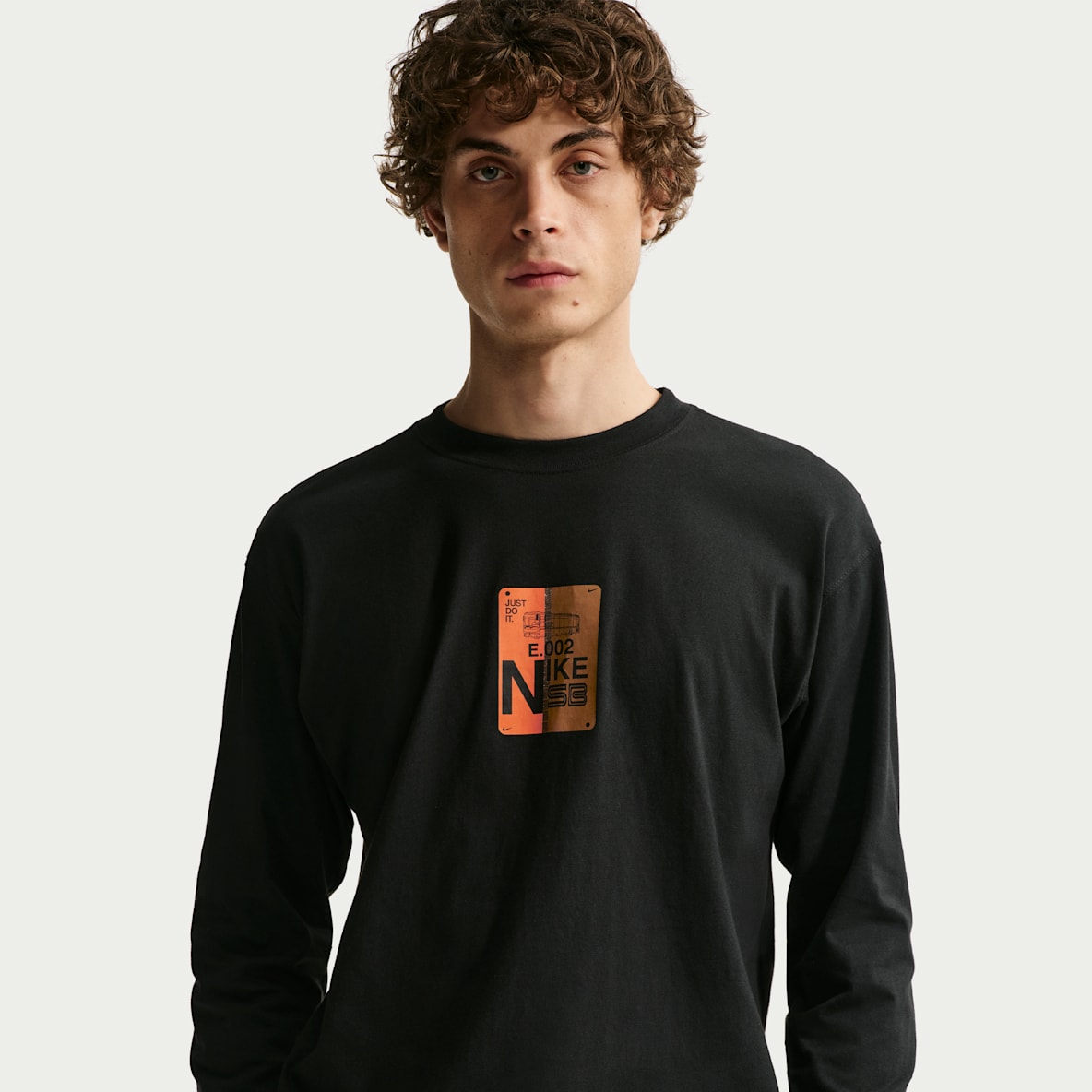 Nike SB Playera de skateboarding holgada de manga larga