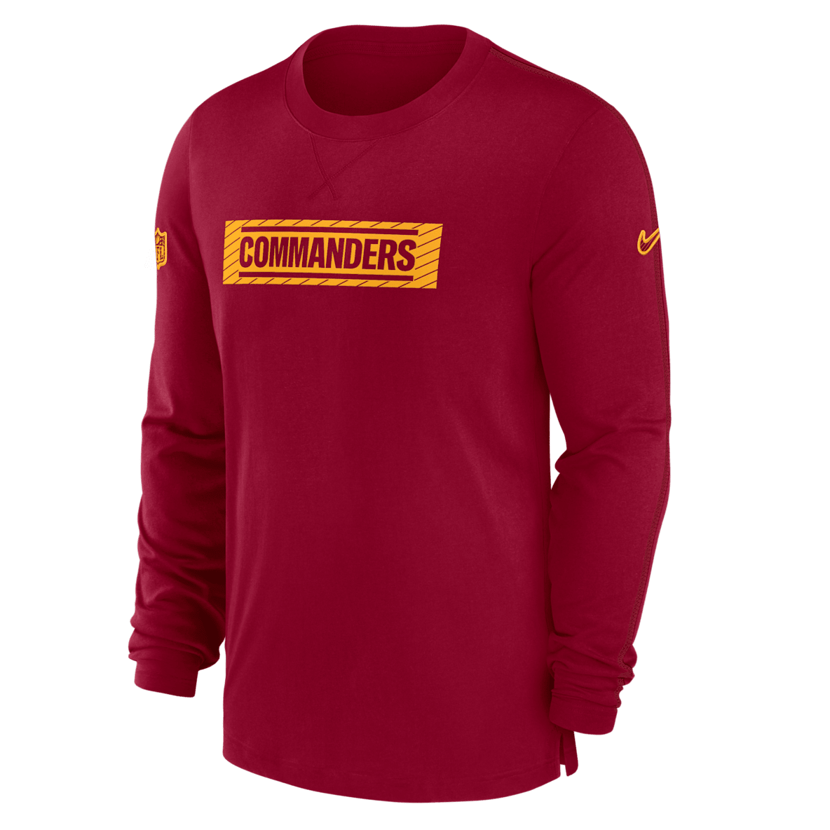 Washington Commanders Sideline Player Team Issue Washington Commanders Sideline Player Team Issue Men’s Nike Dri-FIT Long-Sleeve Top