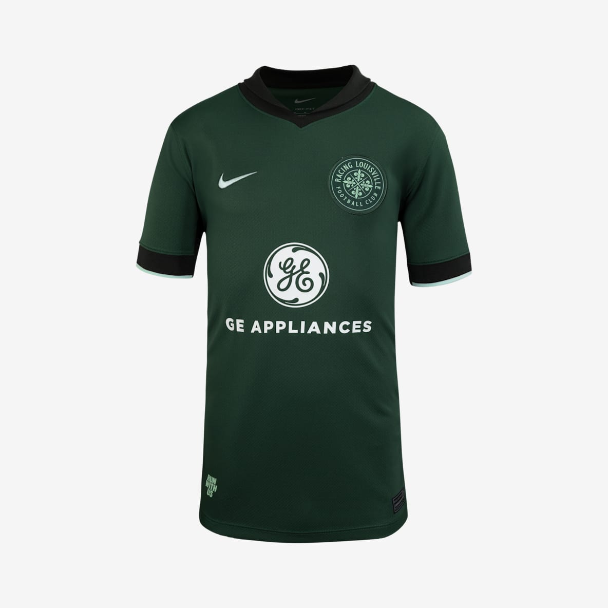 Racing Louisville FC 2025 Stadium Away Racing Louisville FC 2025 Stadium Away Big Kids' Nike Dri-FIT NWSL Replica Jersey