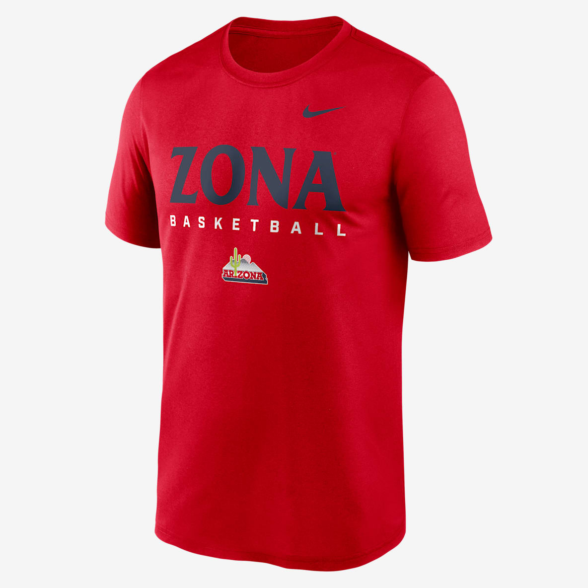 Arizona Courtside Basketball Legend Men's Nike Dri-FIT College T-Shirt