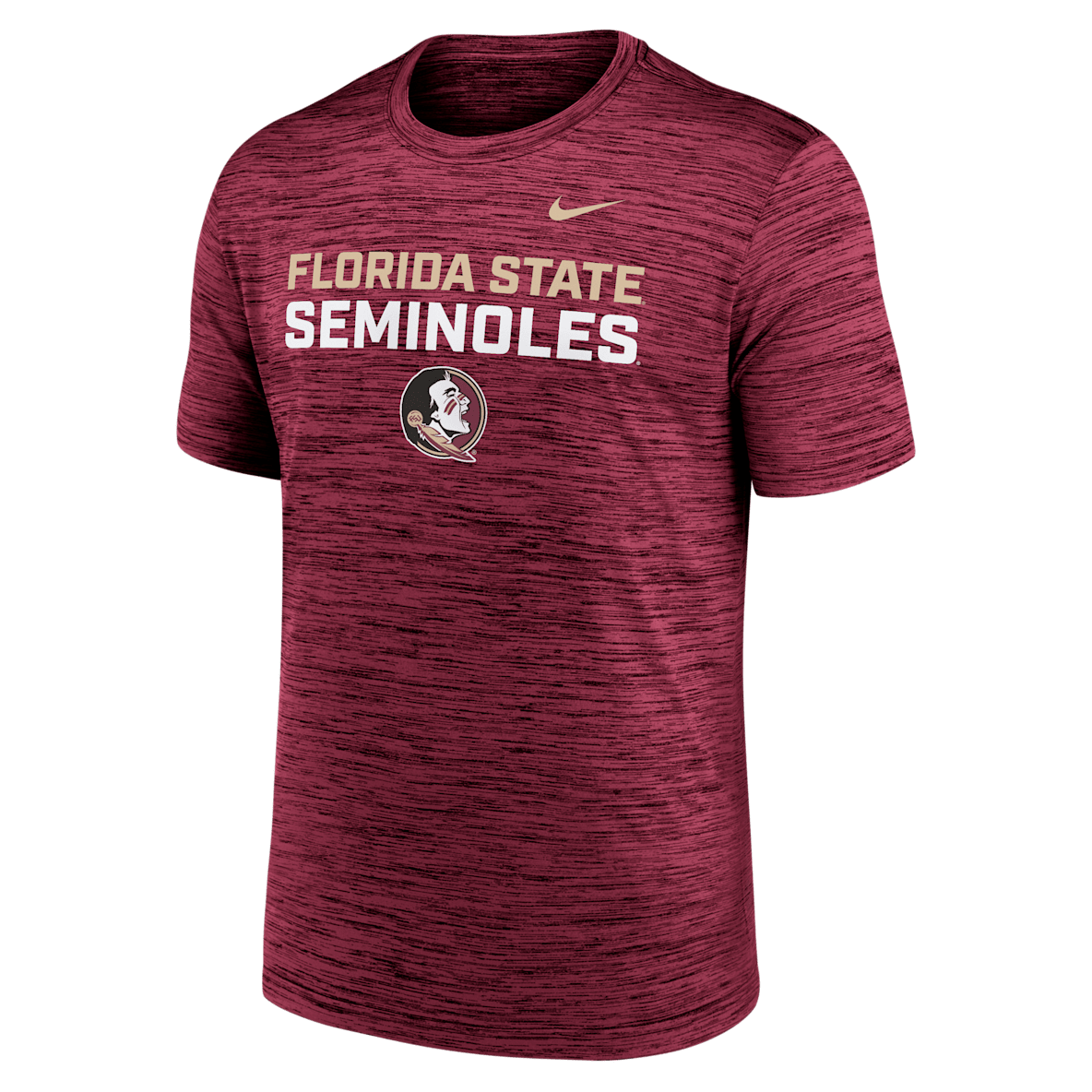 Florida State Campus Center Stack Velocity Florida State Campus Center Stack Velocity Men's Nike Dri-FIT College T-Shirt