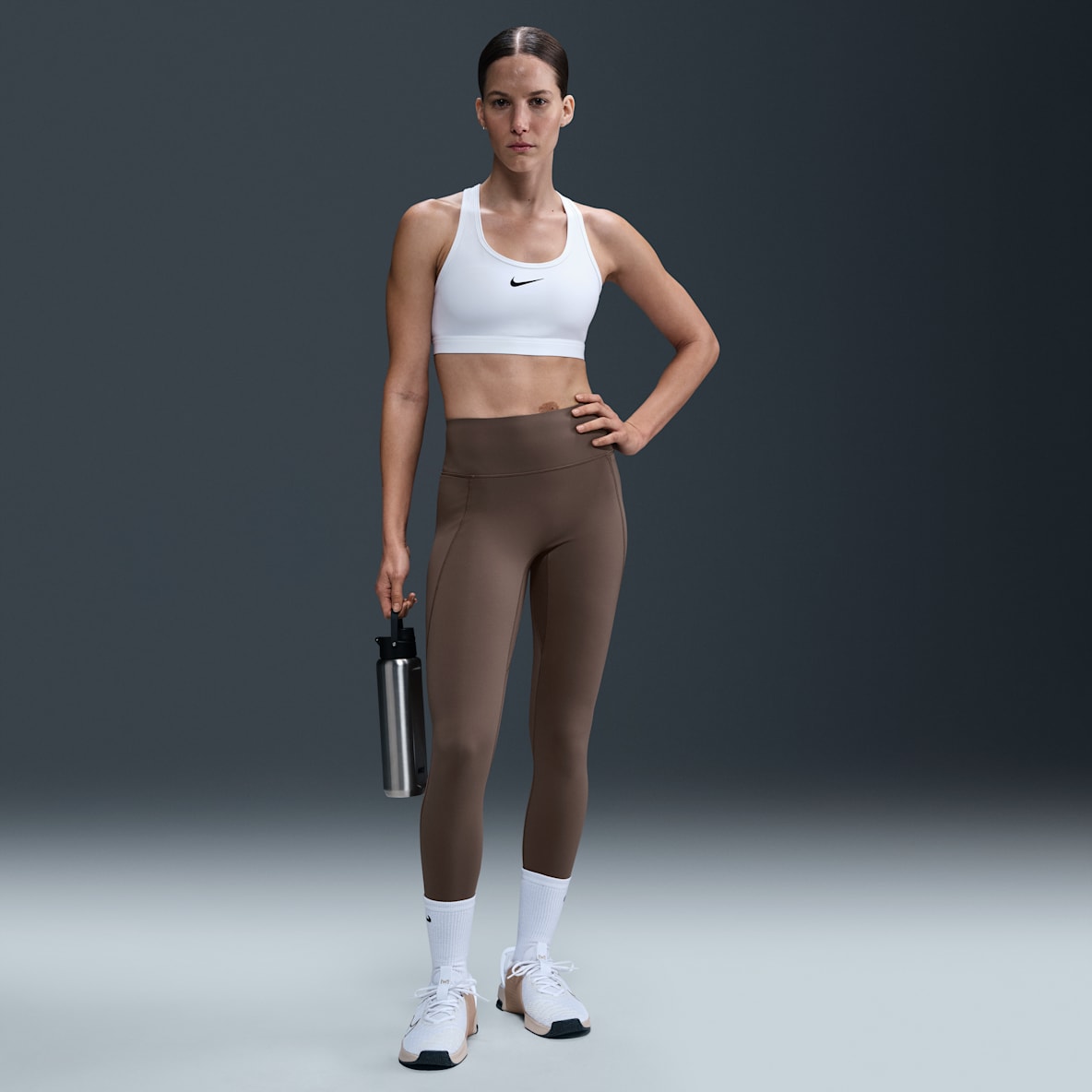 Nike Universa Nike Universa Women's High-Waisted Full-Length Leggings with No Front Seam