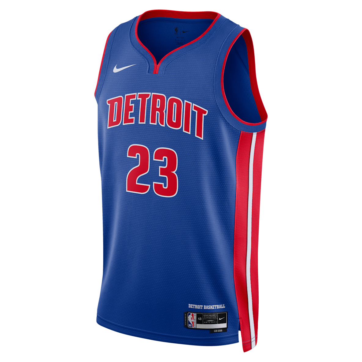 Detroit Pistons Icon Edition Men's Nike Dri-FIT NBA Swingman Jersey