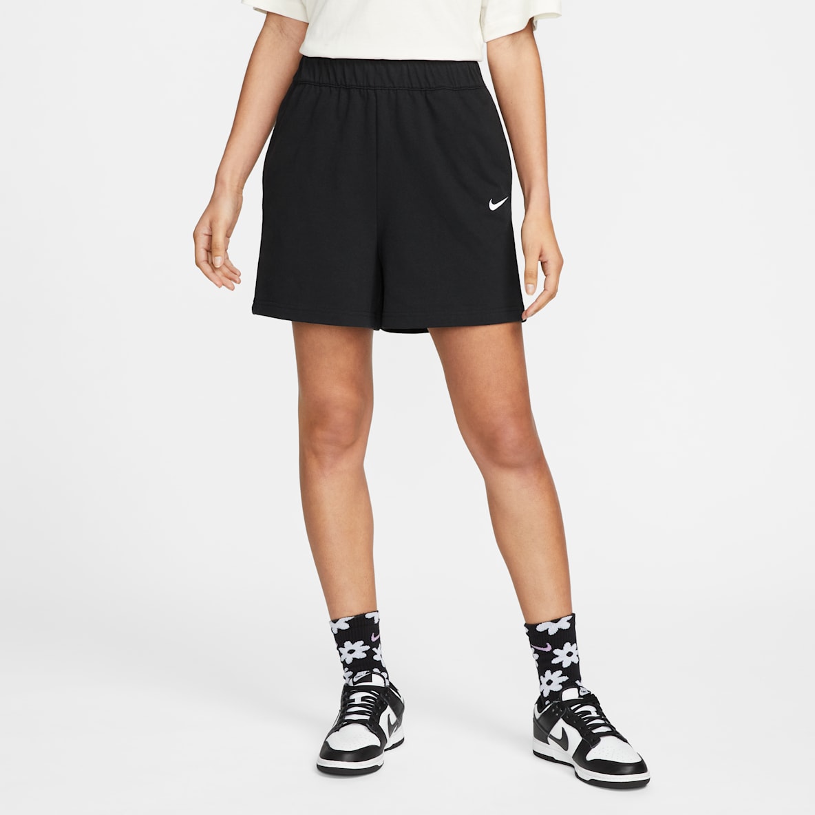 Nike Sportswear Shorts de tejido de punto para mujer