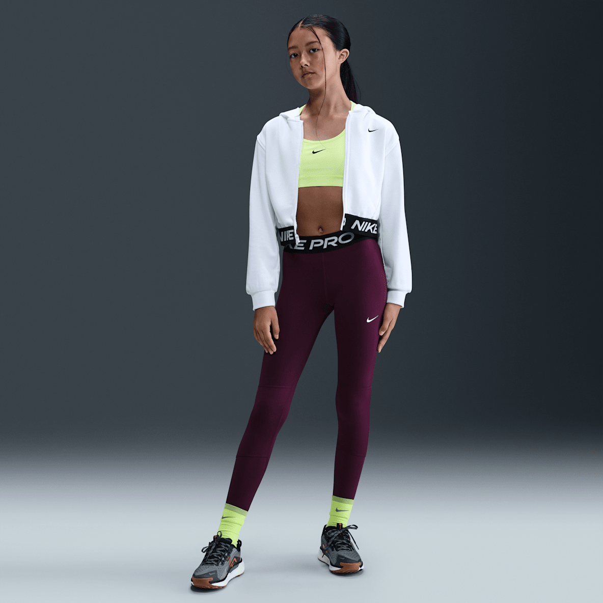Nike Pro Dri-FIT Nike Pro Dri-FIT Genç Çocuk (Kız) Taytı