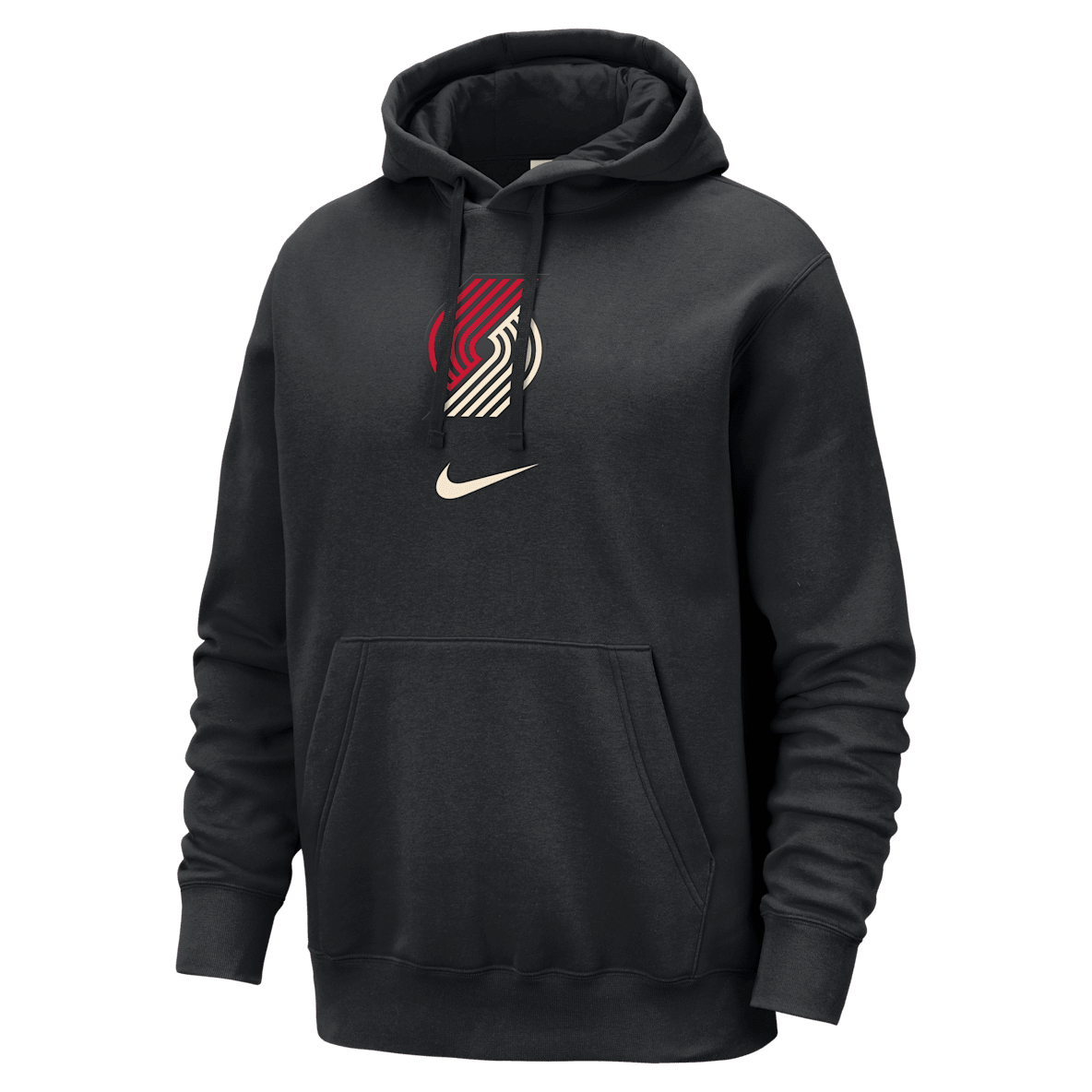 Portland Trail Blazers Club Fleece City Edition Portland Trail Blazers Club Fleece City Edition Sudadera con gorro sin cierre Nike de la NBA para hombre
