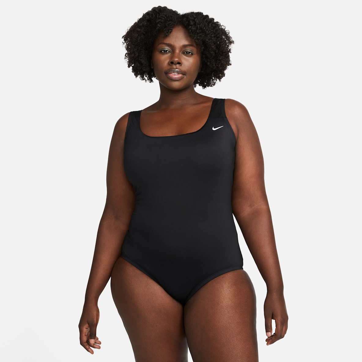 Nike Essential Nike Essential Women's U-Back One-Piece Swimsuit (Plus Size)