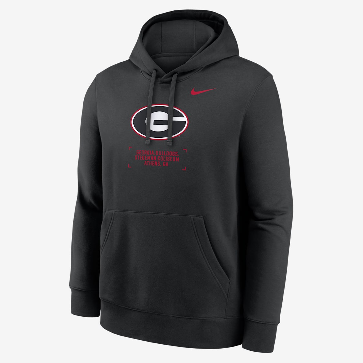 Georgia Club Basketball 2-Hit Georgia Club Basketball 2-Hit Men's Nike College Pullover Hoodie