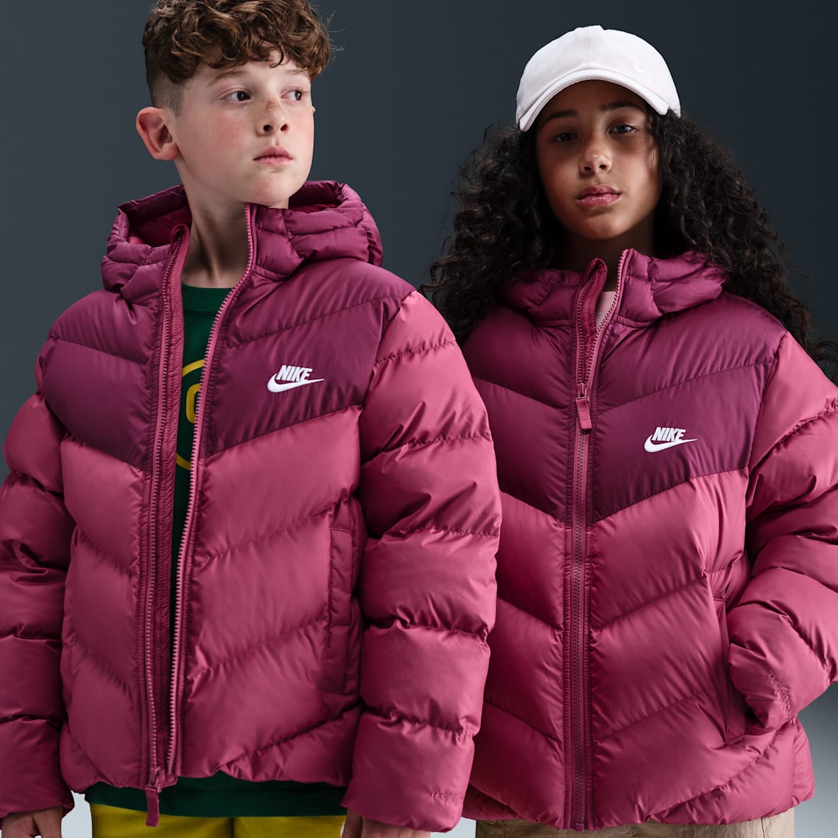 Nike Sportswear All Day Play Big Kids' Therma-FIT Loose-Fit Puffer Jacket