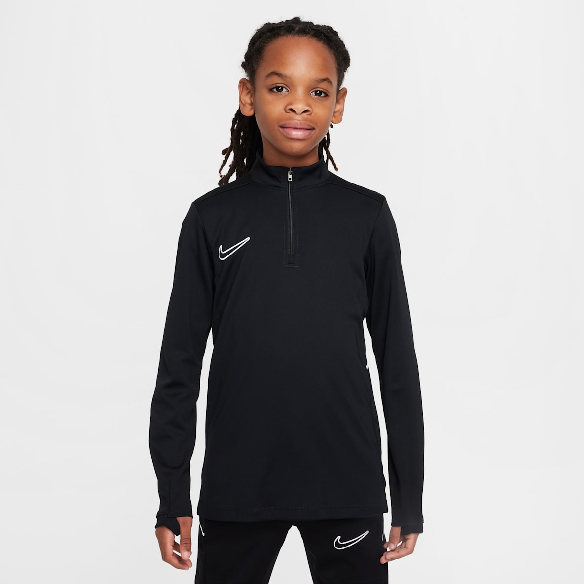 Nike Academy Nike Academy Dri-FIT Fußballtrainings-Longsleeve mit 1/4-Reißverschluss (ältere Kinder)