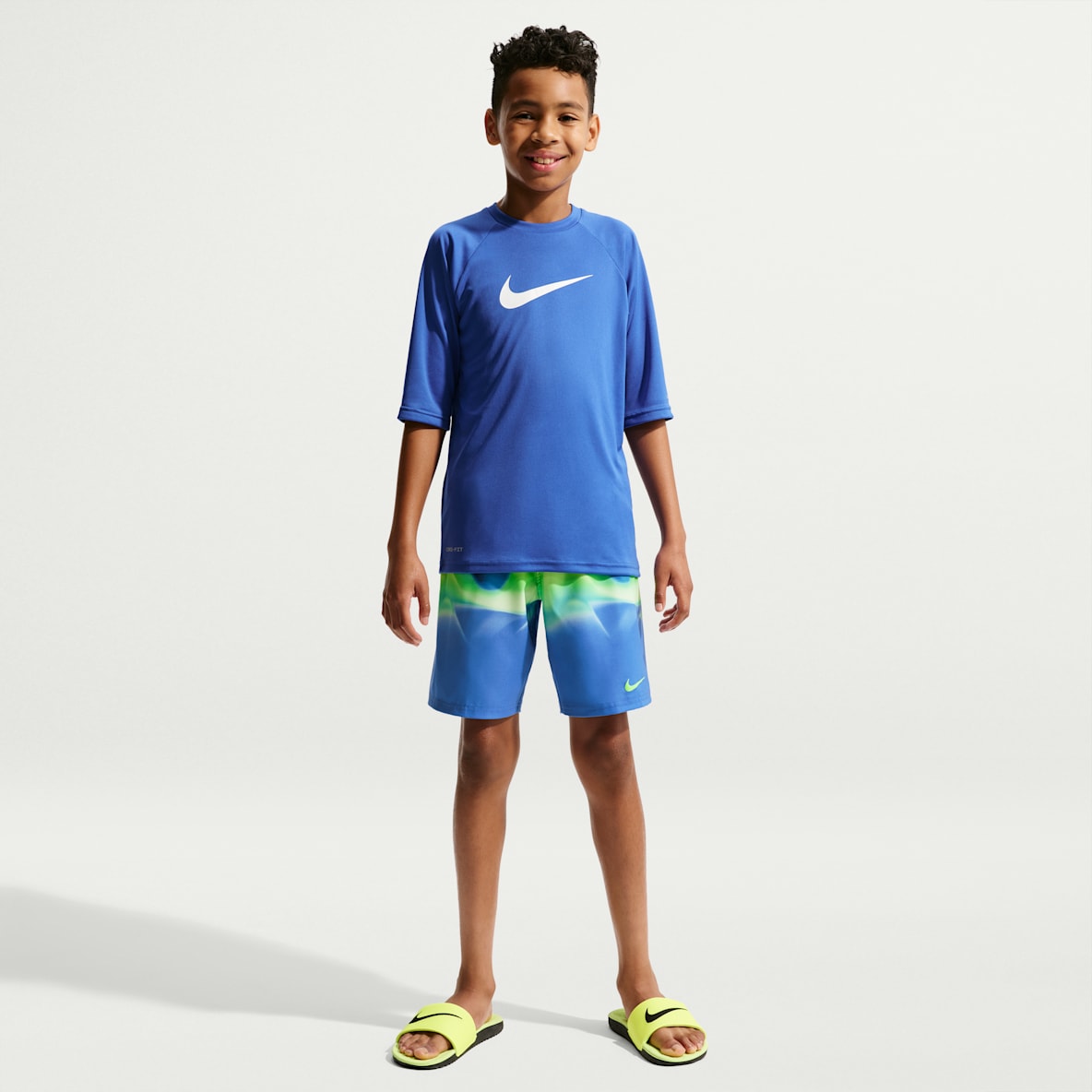 Nike Swim Breaker Big Kids' (Boys') 7" Brief-Lined Volley Short