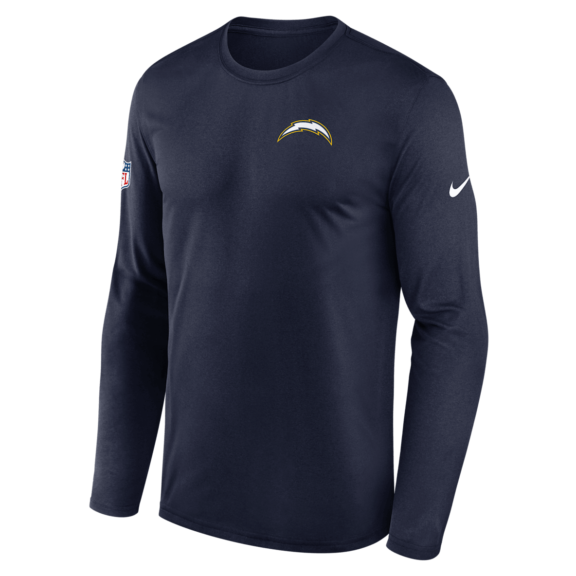 Los Angeles Chargers Alt Legend Small Logo Los Angeles Chargers Alt Legend Small Logo Men's Nike Dri-FIT NFL Long-Sleeve T-Shirt