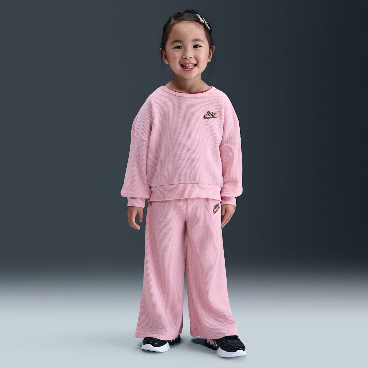 나이키 베이비 투피스 루렉스 와플 세트