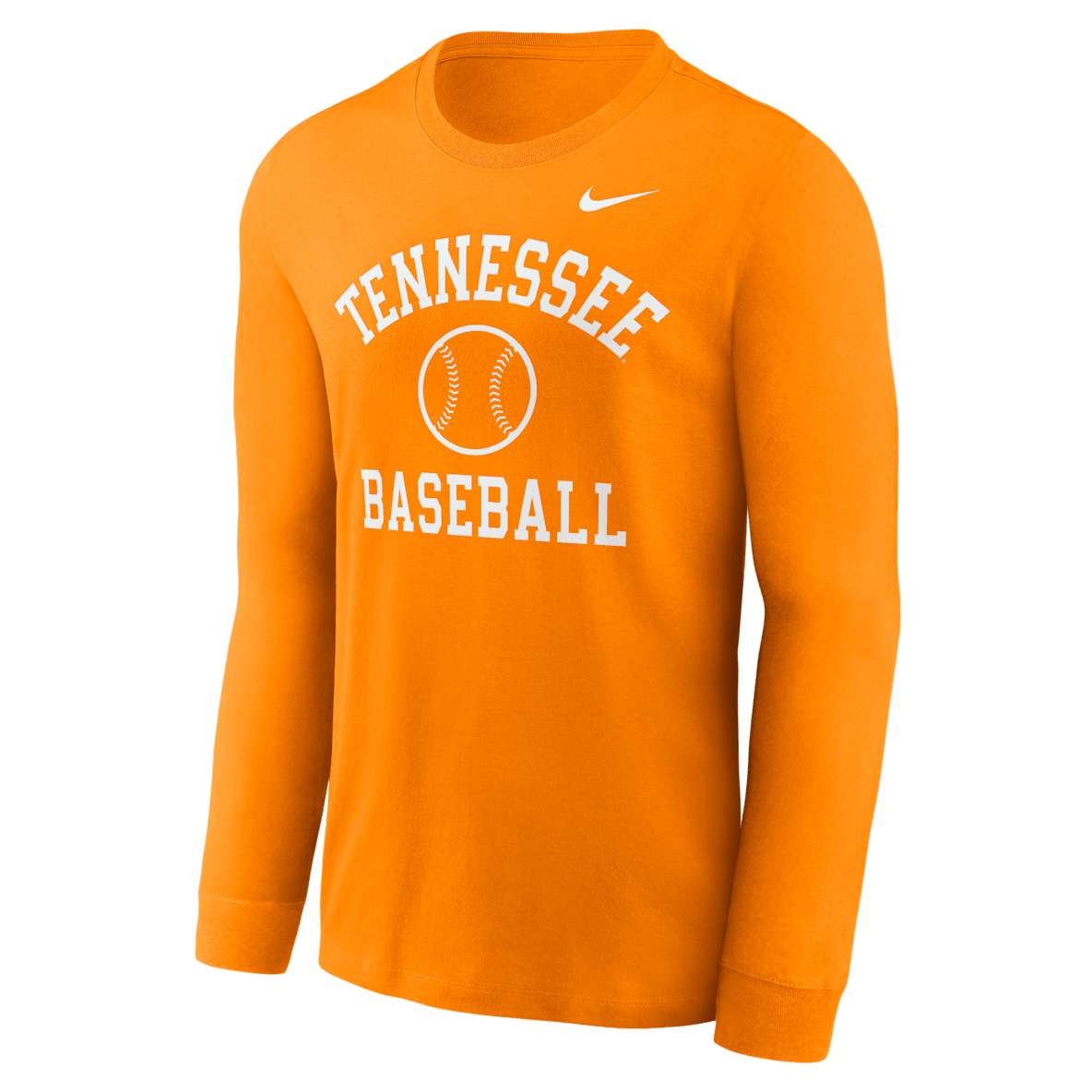 Tennessee Volunteers Baseball Arch Playera de manga larga universitaria Nike para hombre