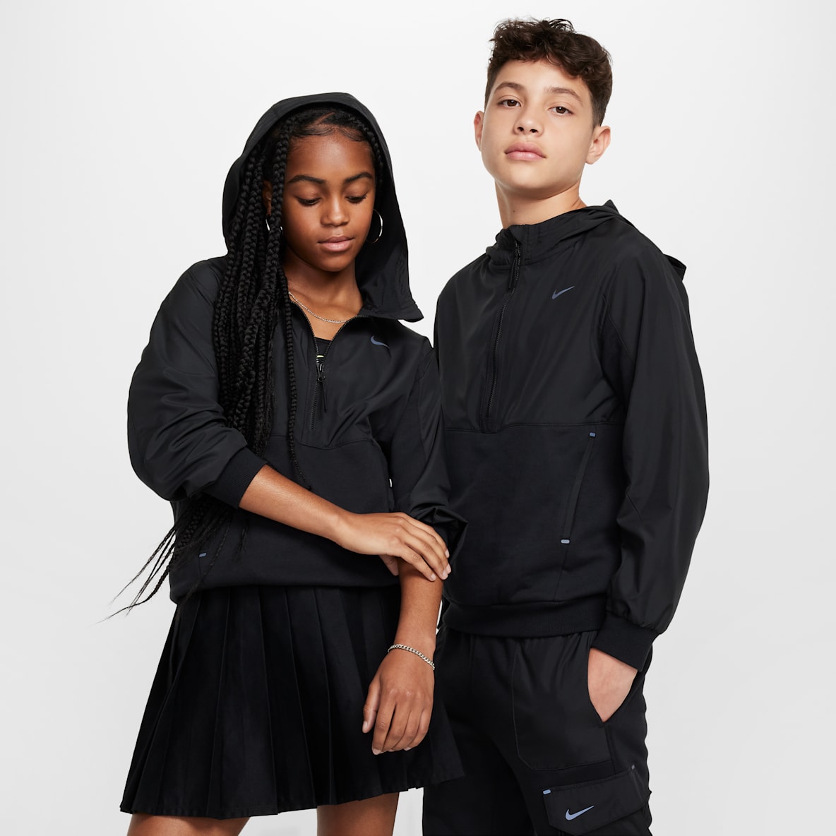 Nike Sportswear City Utility EasyOn Nike Sportswear City Utility EasyOn Fleece-Hoodie mit Halbreißverschluss (ältere Kinder)