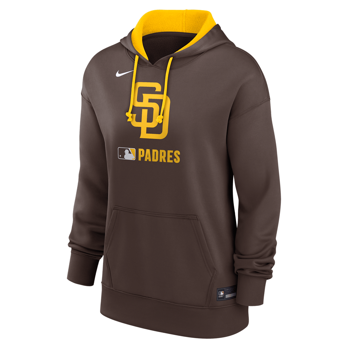 San Diego Padres Authentic Collection San Diego Padres Authentic Collection Women's Nike Therma MLB Pullover Hoodie