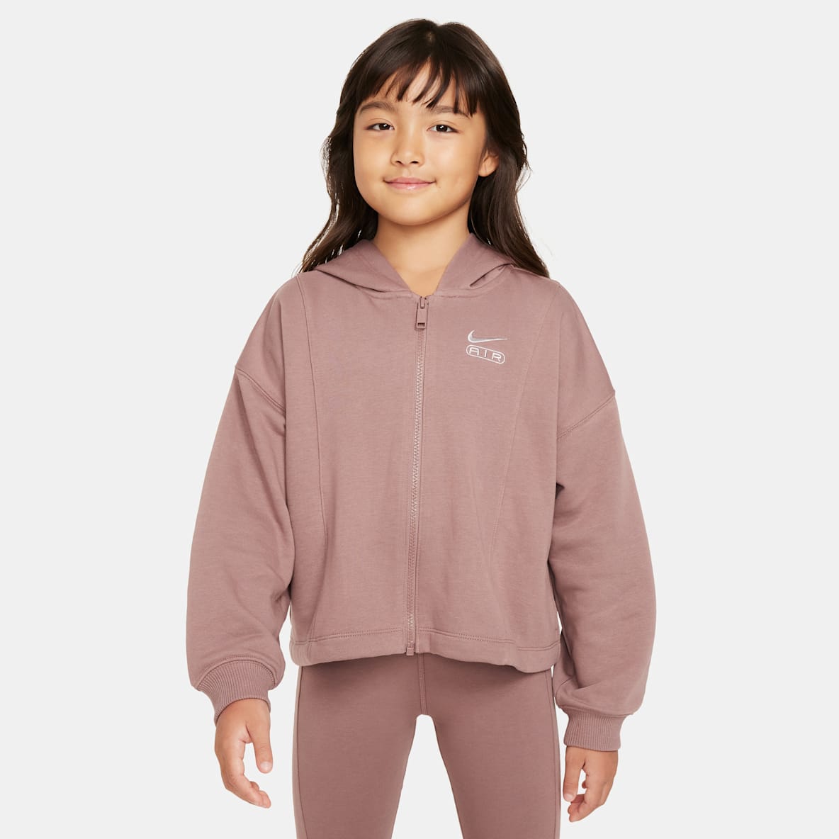 Nike Air Nike Air Girls' French Terry Full-Zip Hoodie