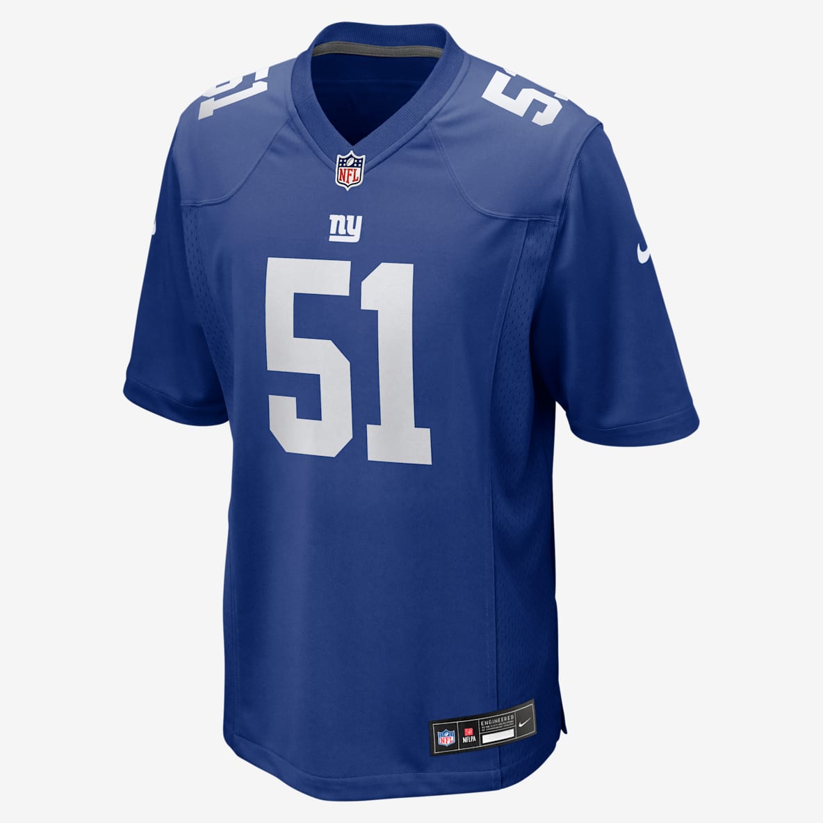 Abdul Carter New York Giants 2025 NFL Draft First Round Pick Abdul Carter New York Giants 2025 NFL Draft First Round Pick Men's Nike NFL Game Jersey