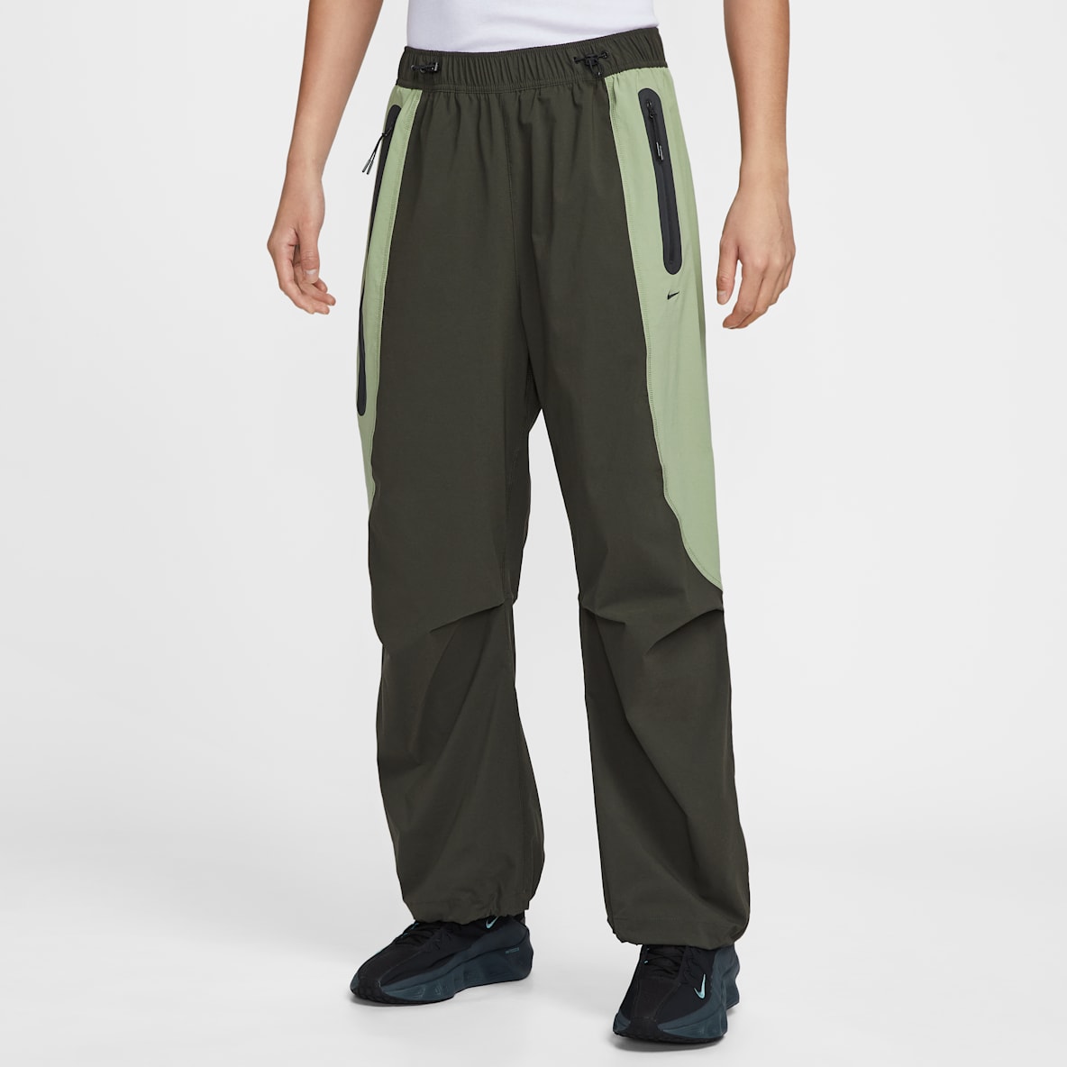 ナイキ テック ナイキ テック メンズ Dri-FIT ウーブン カラーブロック オーバーサイズド パンツ