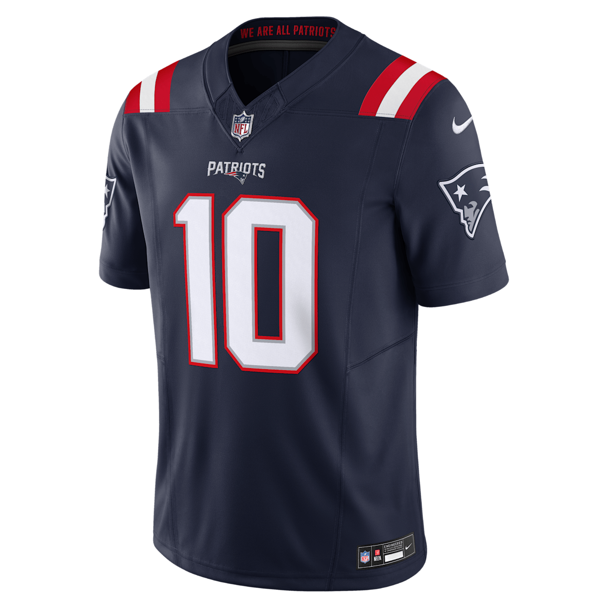 Drake Maye New England Patriots Drake Maye New England Patriots Men's Nike Dri-FIT NFL Limited Jersey