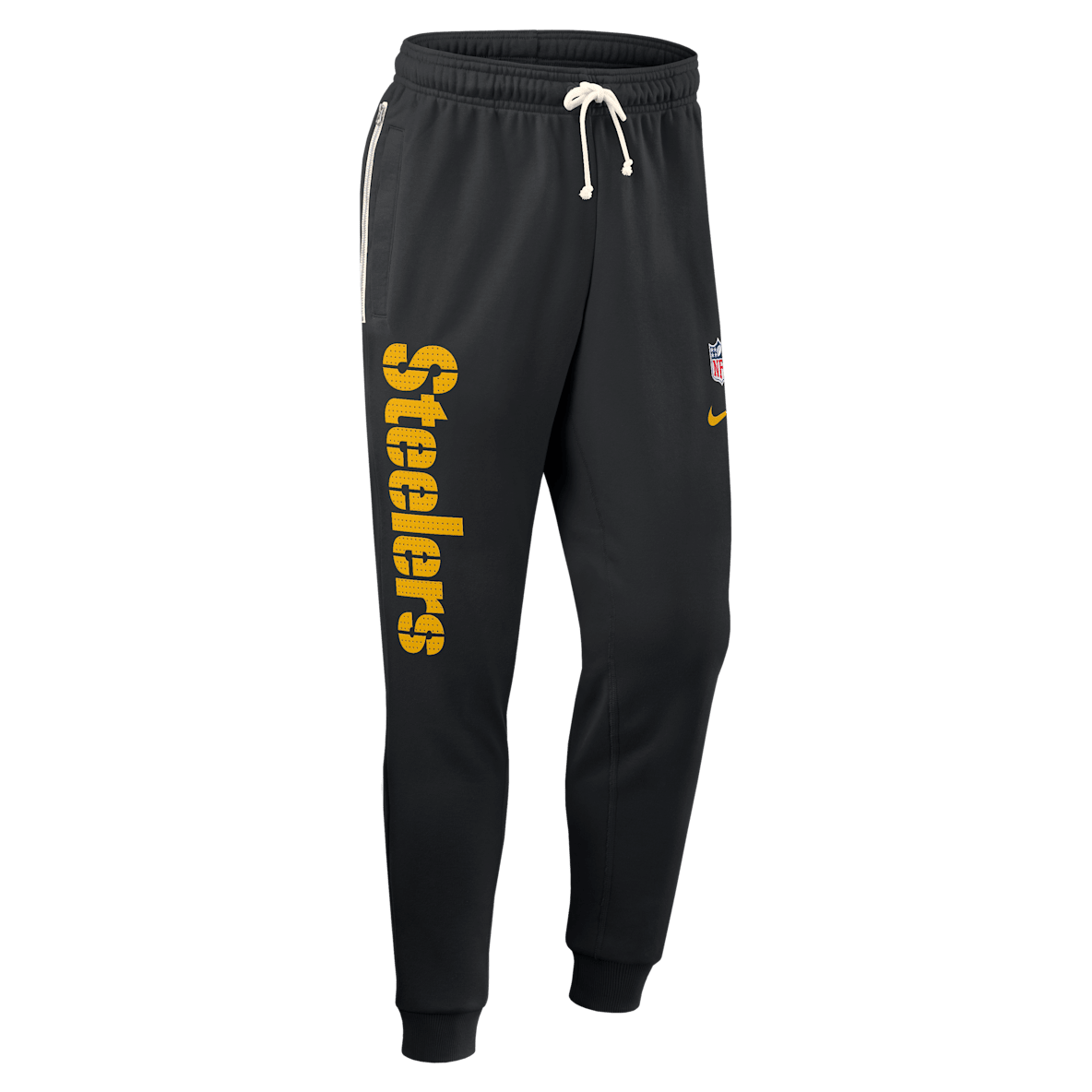 Pittsburgh Steelers Ground Game Sideline Pittsburgh Steelers Ground Game Sideline Pants Nike Dri-FIT de la NFL de pierna entallada para hombre