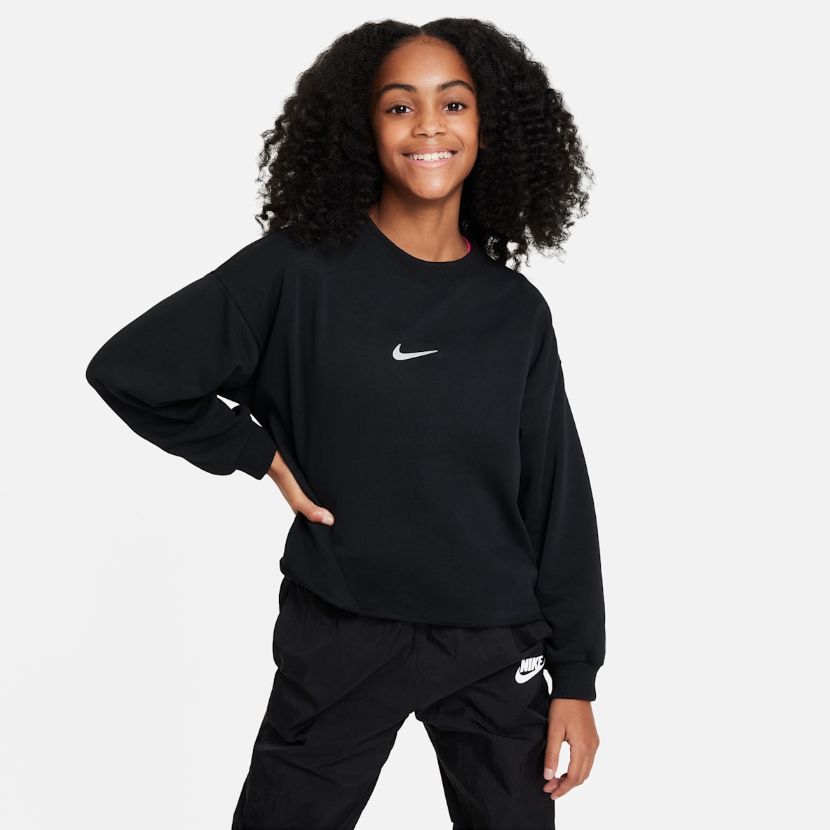 ナイキ スポーツウェア ナイキ スポーツウェア ジュニア (ガールズ) Dri-FIT クルーネック スウェットシャツ