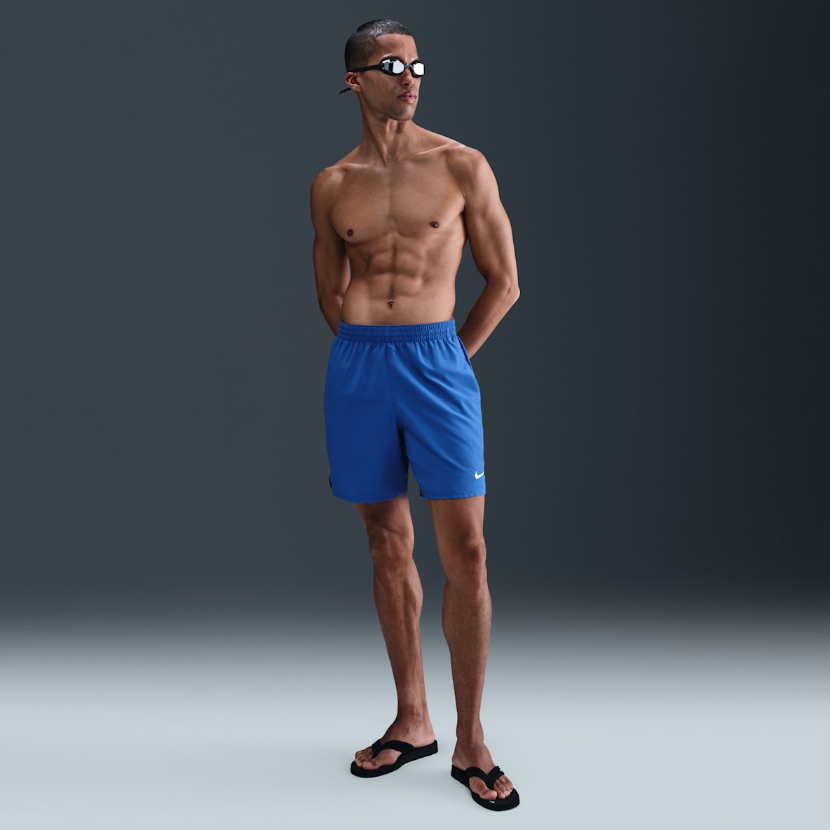 Nike Swim Breaker Nike Swim Breaker Shorts Volley de 18 cm con forro de ropa interior para hombre