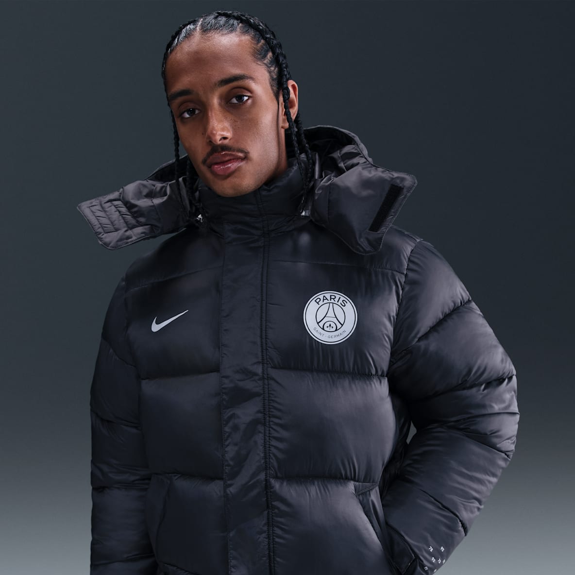 Paris Saint-Germain Men's Nike Life Therma-FIT Football Puffer Jacket