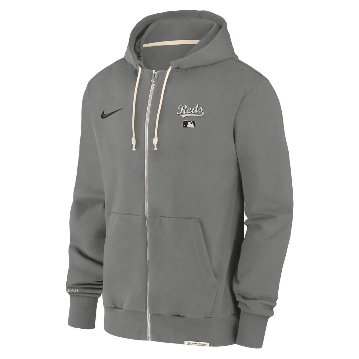 Cincinnati Reds Authentic Collection Travel Men's Nike Dri-FIT MLB Full-Zip Hoodie