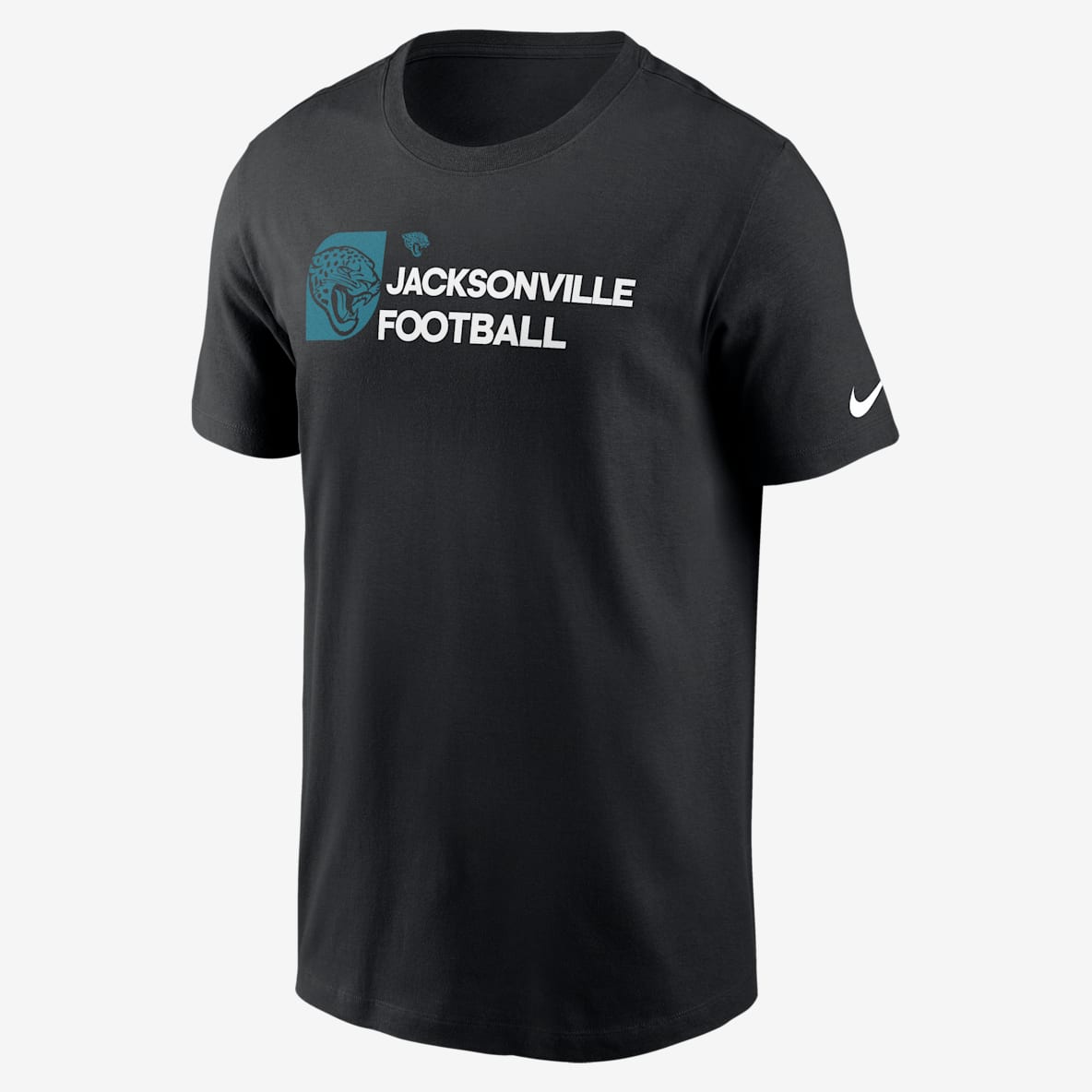 Jacksonville Jaguars Team Outline Essential T-Shirt Men's Nike NFL T-Shirt