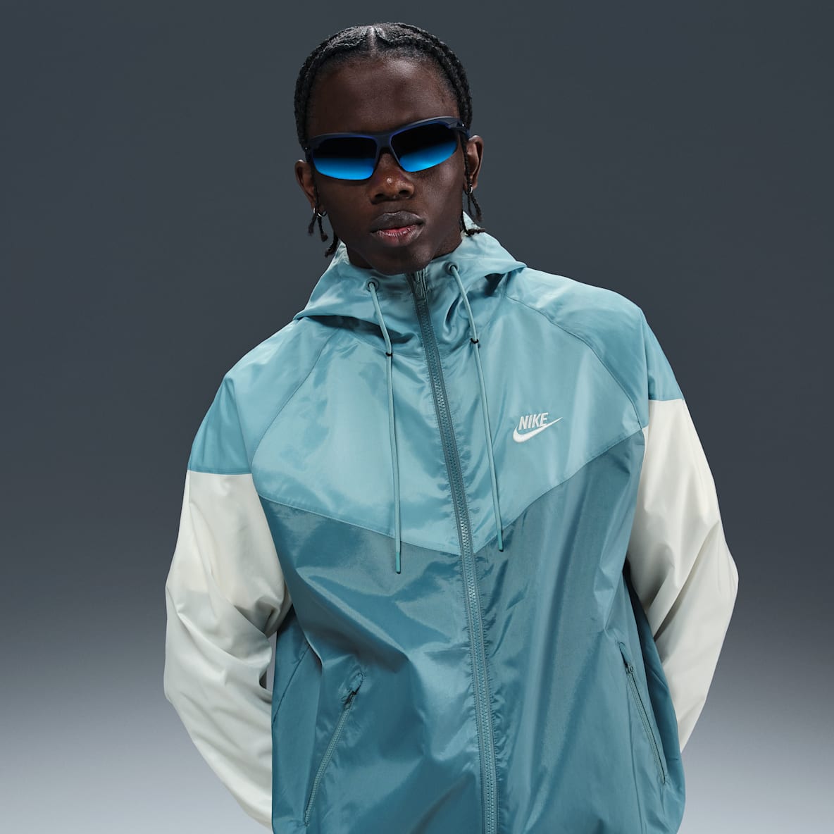 Nike Sportswear Windrunner Chamarra con gorro para hombre