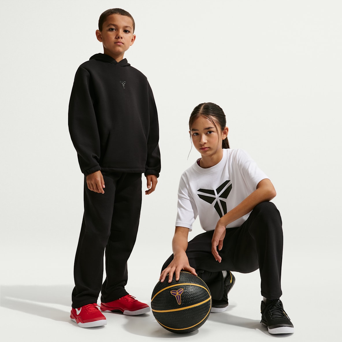 Kobe Big Kids' Dri-FIT Fleece Basketball Pants