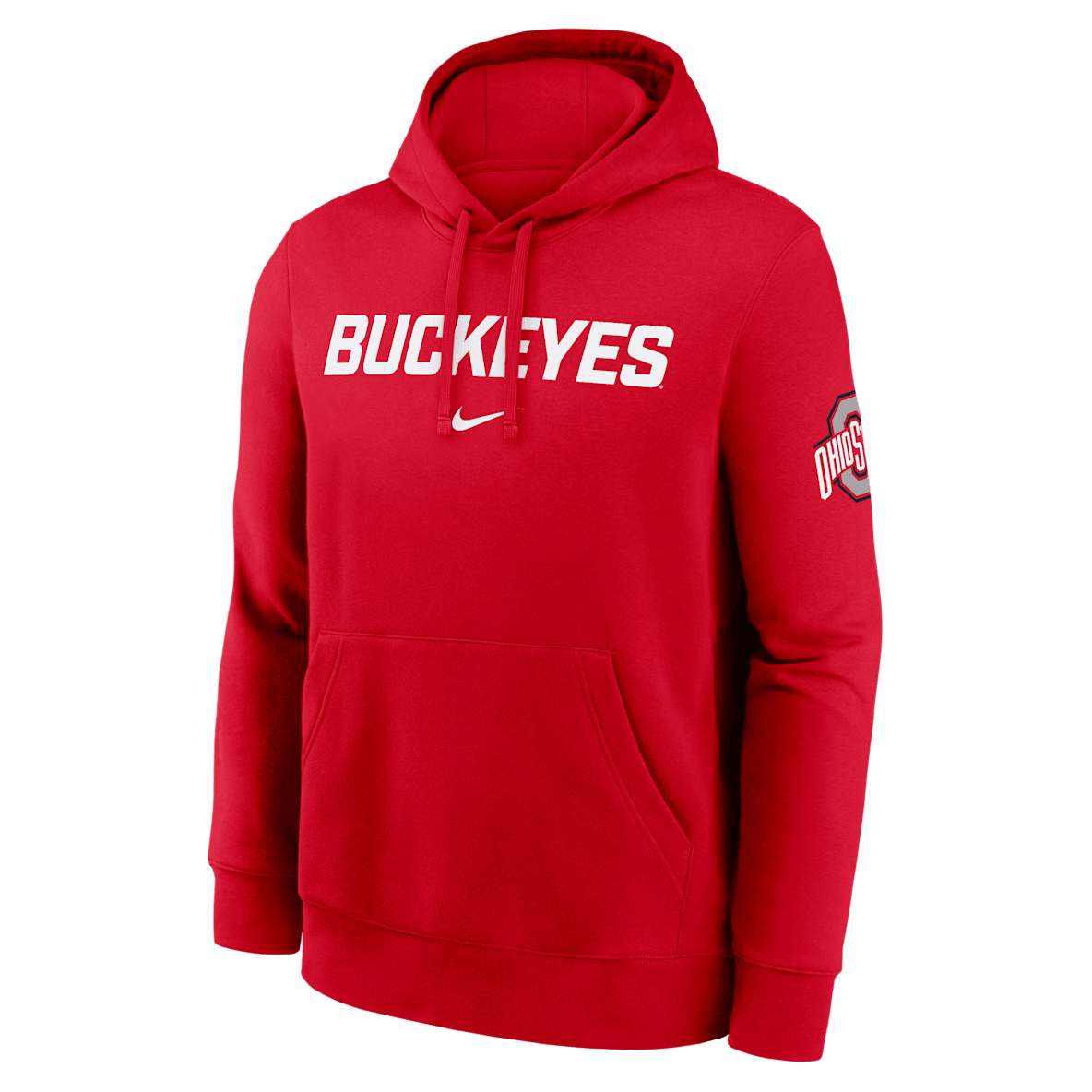 Ohio State Club 2-Hit Nickname Ohio State Club 2-Hit Nickname Men's Nike College Pullover Hoodie