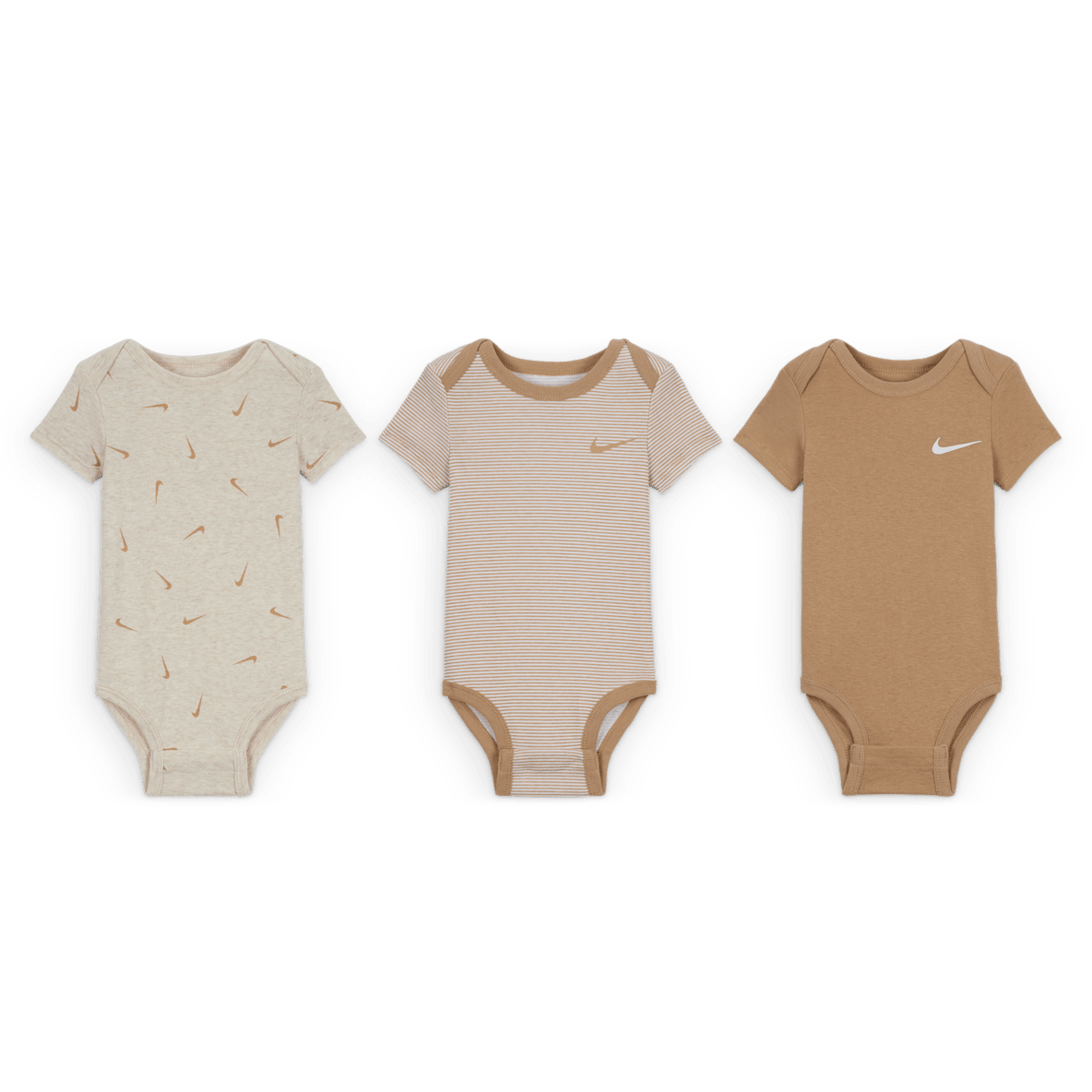 Nike E1D1 Baby (0-9M) Mix and Match Bodysuits (3-Pack)