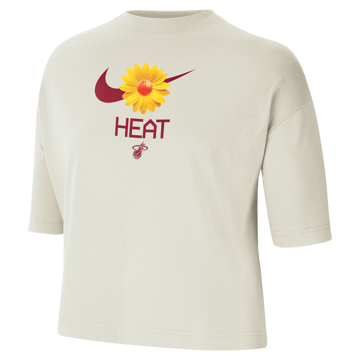Miami Heat Courtside Miami Heat Courtside Women's Nike NBA Boxy T-Shirt