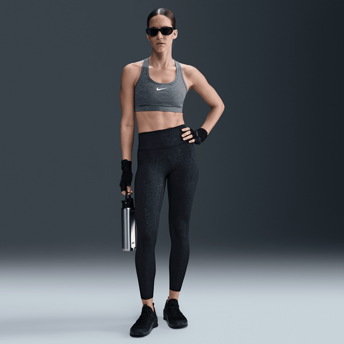 Nike Universa Nike Universa Women's High-Waisted 7/8 Floral Leggings with No Front Seam