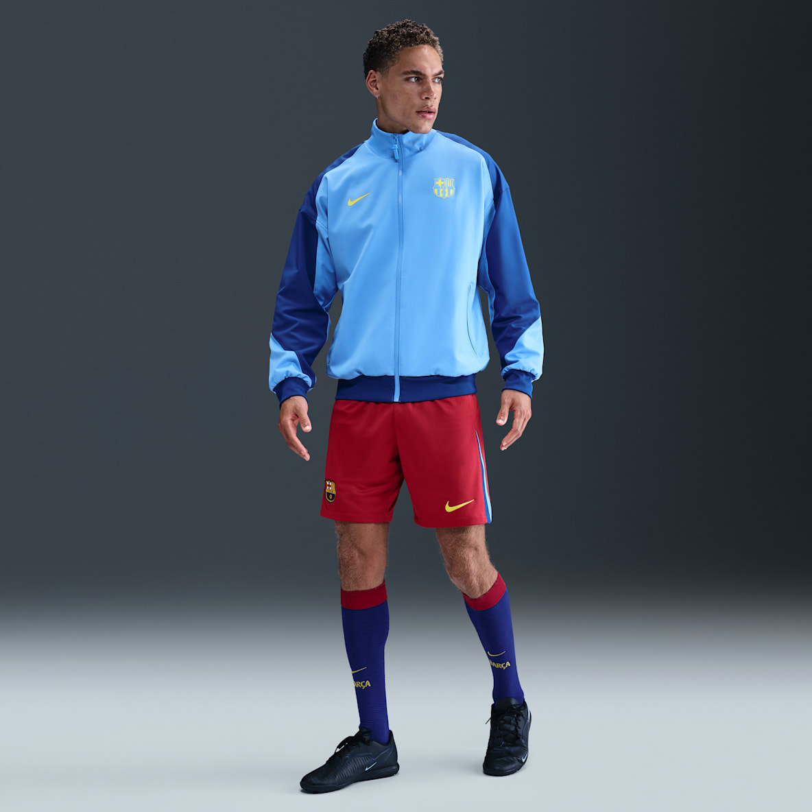 FC Barcelona 2025/26 Stadium Fourth FC Barcelona 2025/26 Stadium Fourth Nike Dri-FIT Replika-Fußballshorts (Herren)