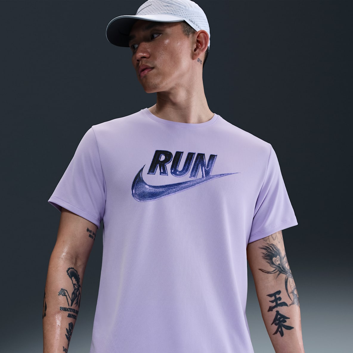 ナイキ マイラー ラン エナジー メンズ Dri-FIT ショートスリーブ ランニングトップ
