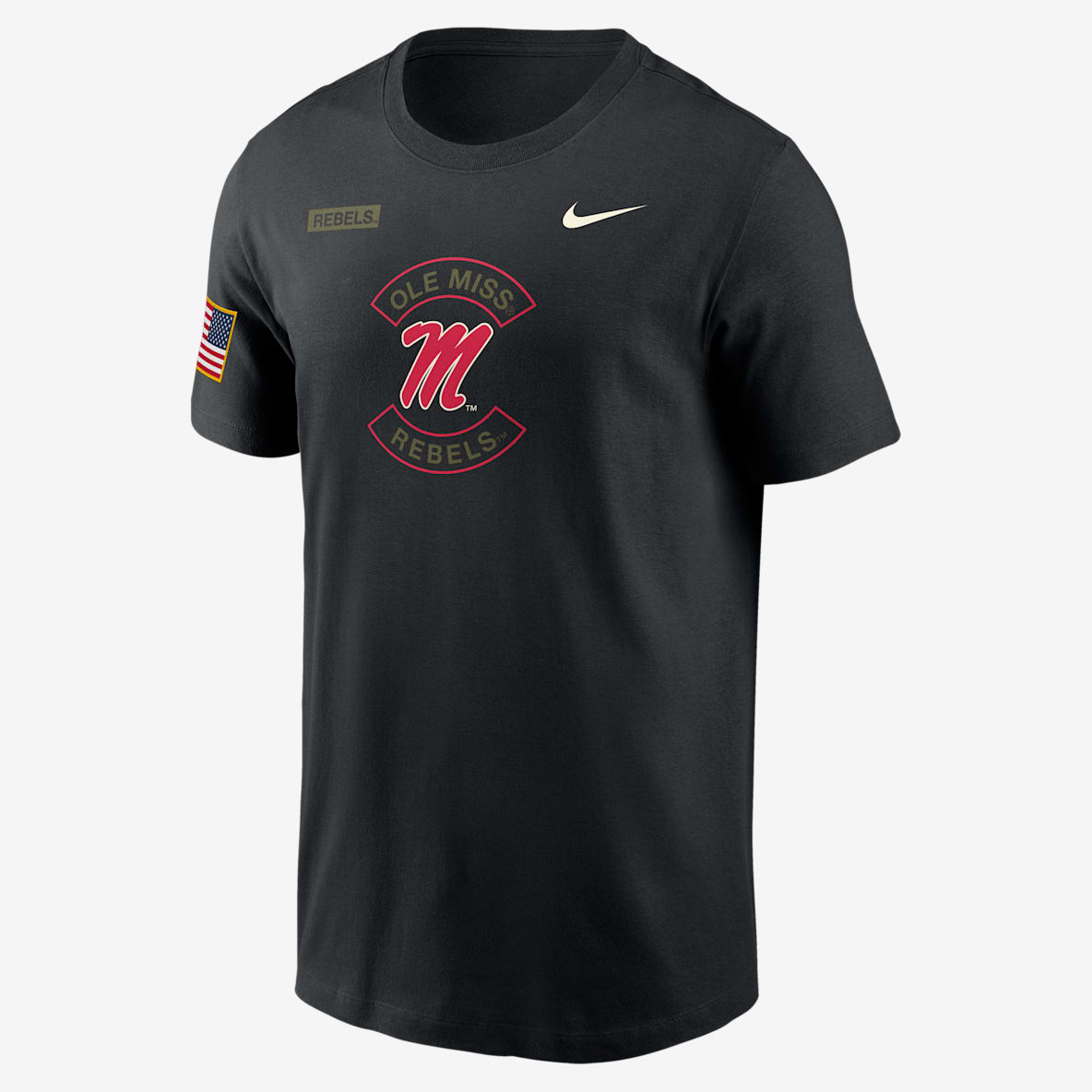 Ole Miss Rebels Team Issue Men's Nike Dri-FIT T-Shirt