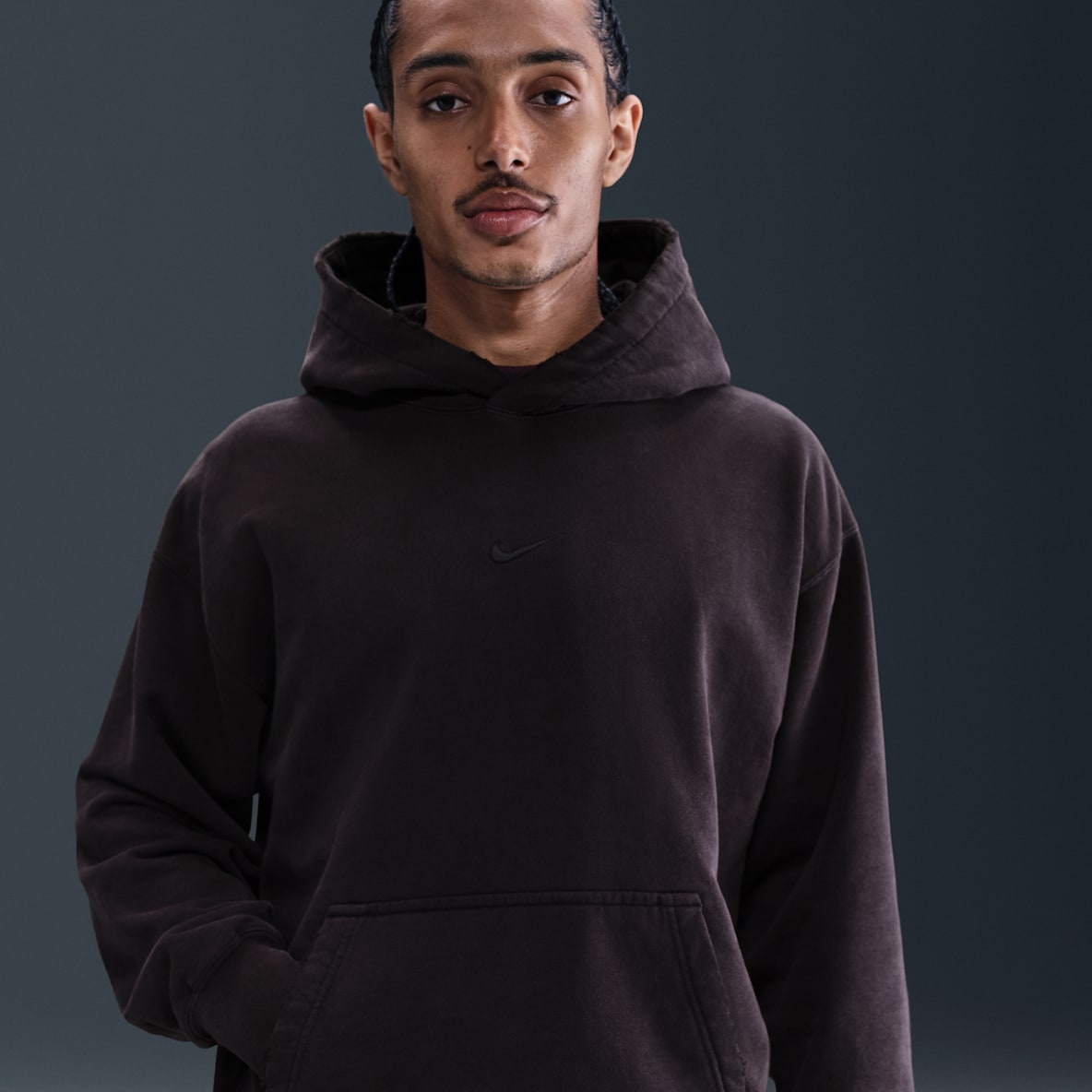 Nike Solo Swoosh Men's French Terry Pullover Hoodie
